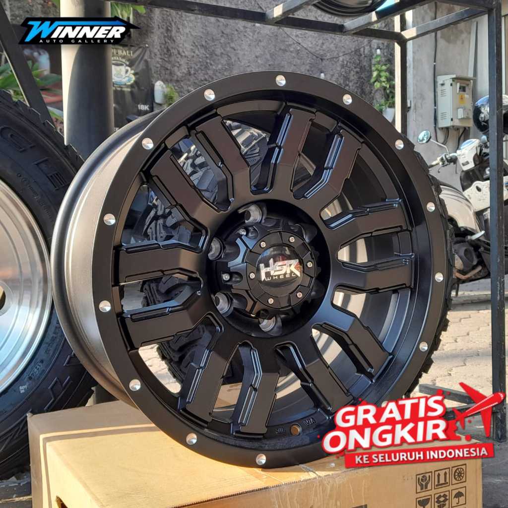 Velg Racing HSR Ring 17 Pcd Mobil Pajero Fortuner Hilux