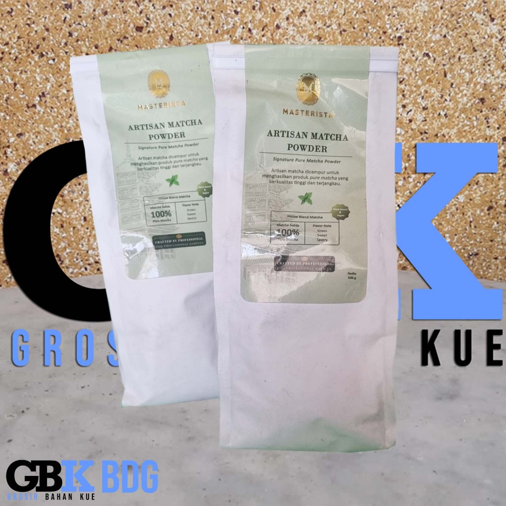 

Artisan Pure Matcha Powder Masterista 500 gram