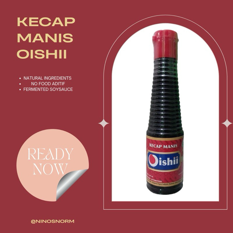 

Kecap Manis Oishii 135ml