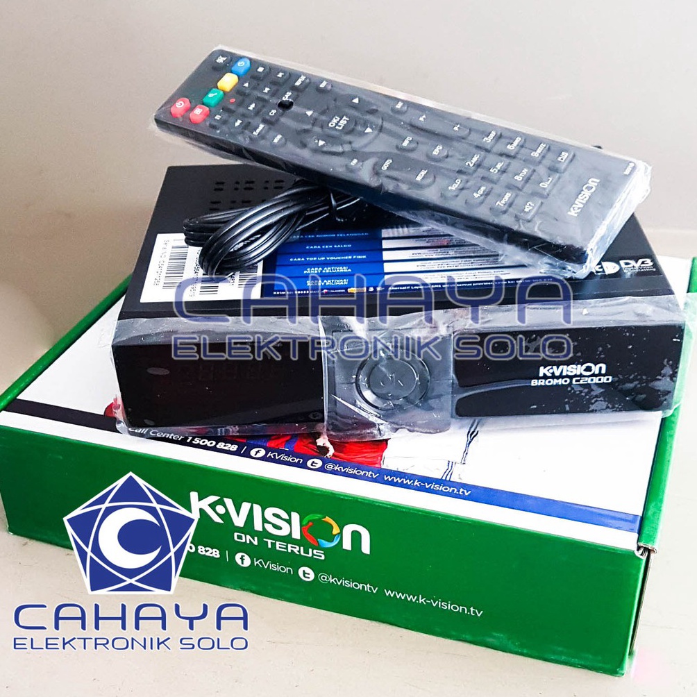 Decoder KVision C2 EURO 224 HD BOLA LIGA C Band Receiver Parabola TV K Vision MNC Grup Global RCTI q