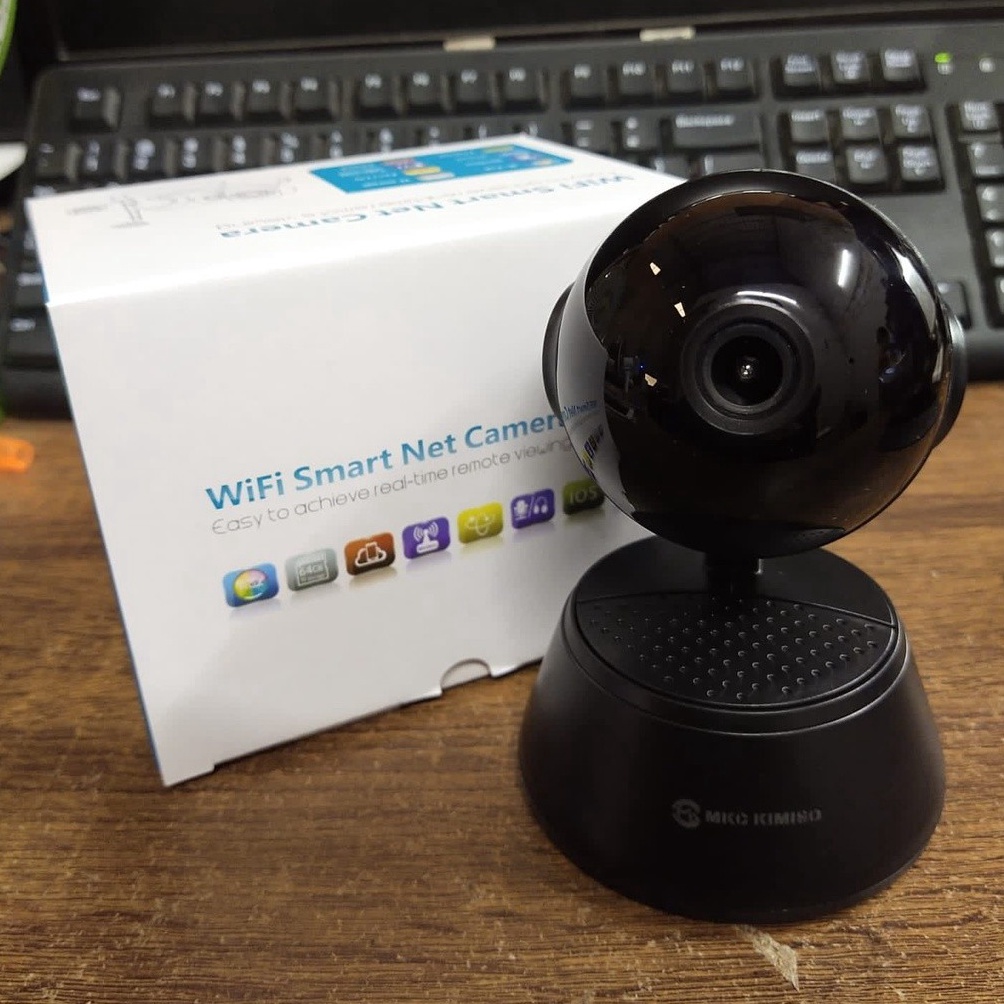 KODE V66A Mkc Kimiso CCTV BLACK Smart Camera V38PRO HD96P Wireless Support Phone Audio