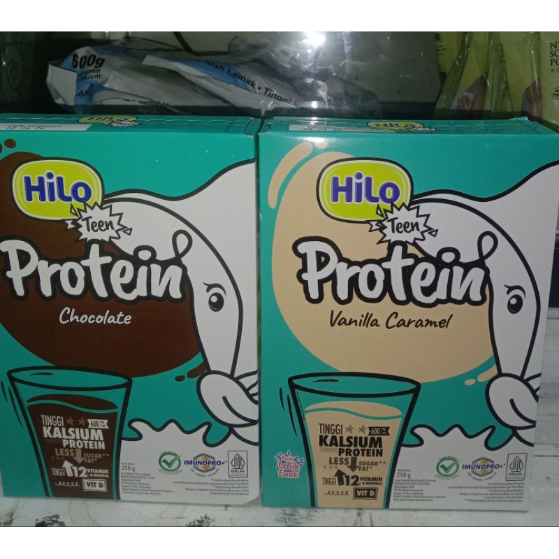 

Hilo Teen Chocolate 250gr / Hilo teen Vanila Caramel 250gr / Hilo Teen Yoghurt Banana 250gr