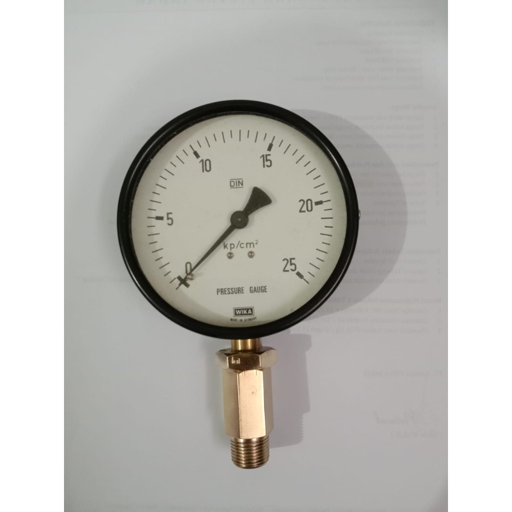 Pressure Gauge 10 Bar Model Raket