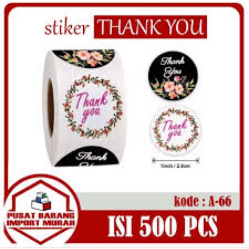 

STIKER BULAT THANK YOU/STIKER TERIMA KASIH/STIKER ECERAN/STIKER MURAH/LABEL STIKER THANK YOUi