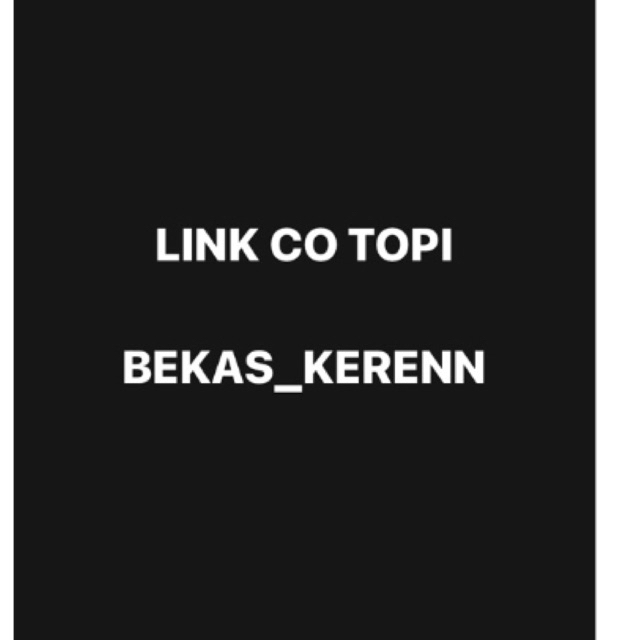 link co topi original bekas_kerenn