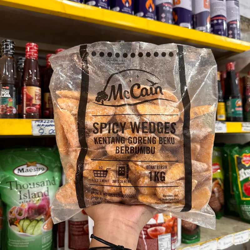 

MC CAIN spicy wedges 1kg