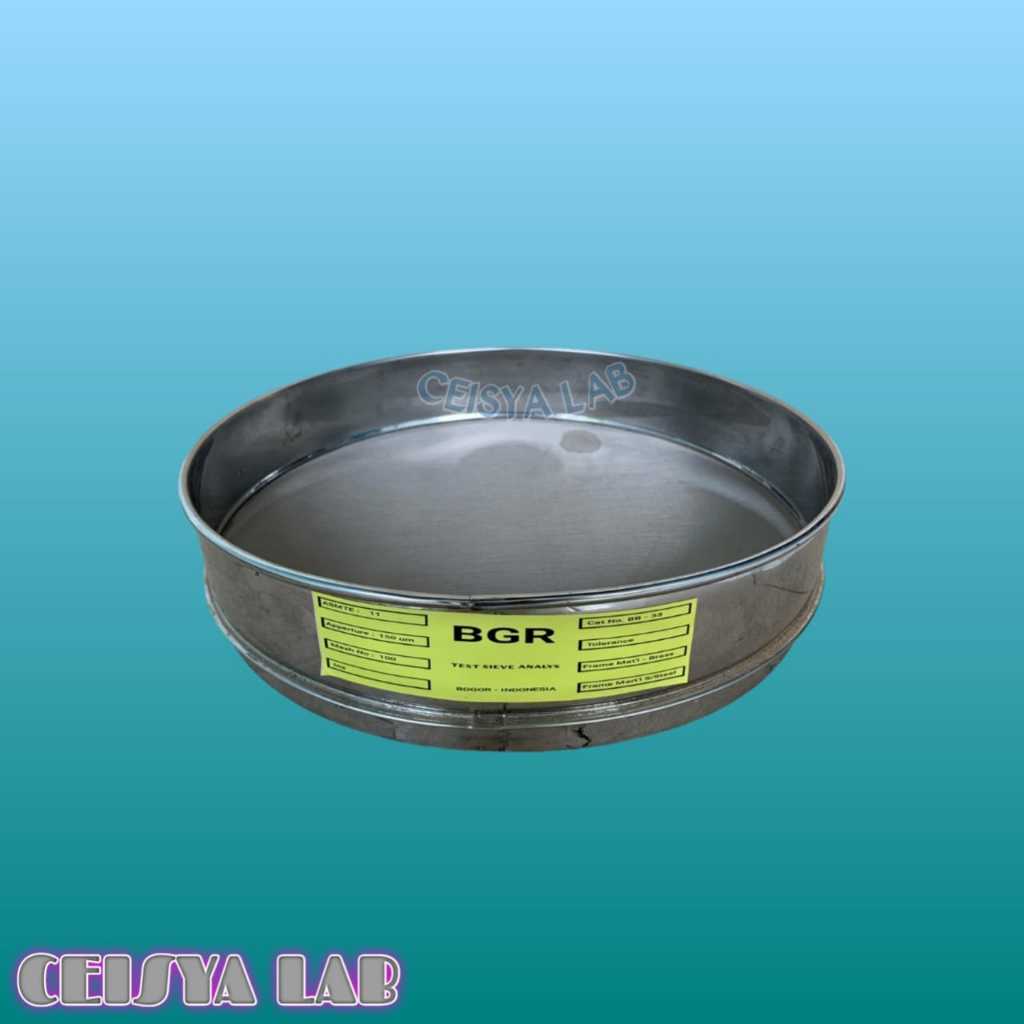 Test Sieve Ayakan Mesh 24 (800 um) Diameter 20 cm