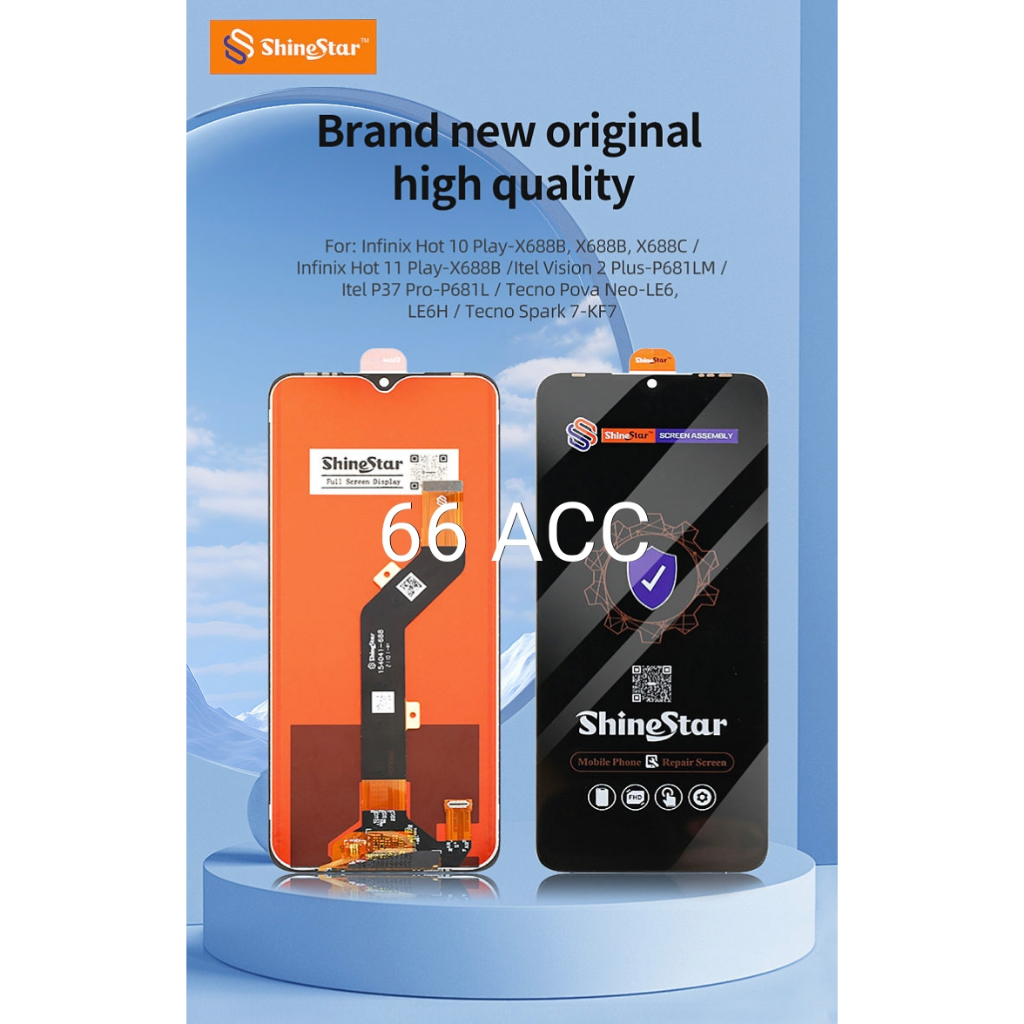 Lcd SHINESTAR Infinix Hot 10 Play / Hot 11 Play / X688 / X688B