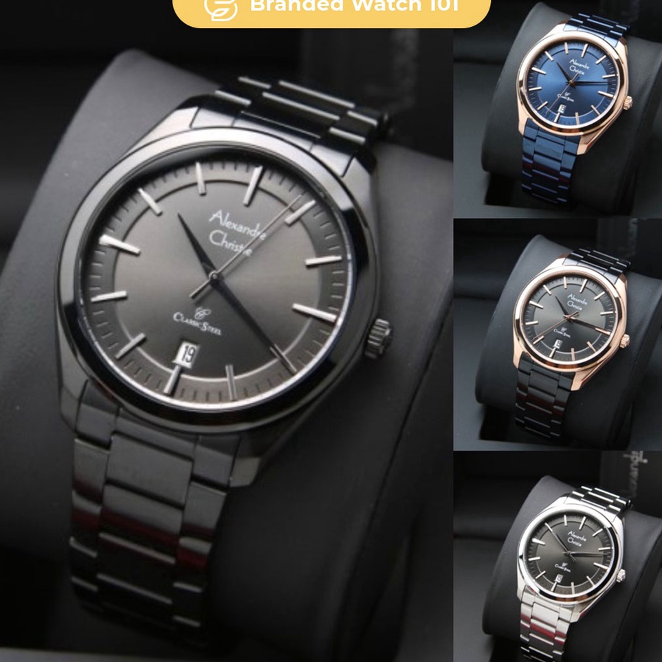 KODE E34S ORIGINAL Jam Tangan Pria  Wanita Alexandre Christie AC 8654  AC8654  8654  AC 8685  AC8685