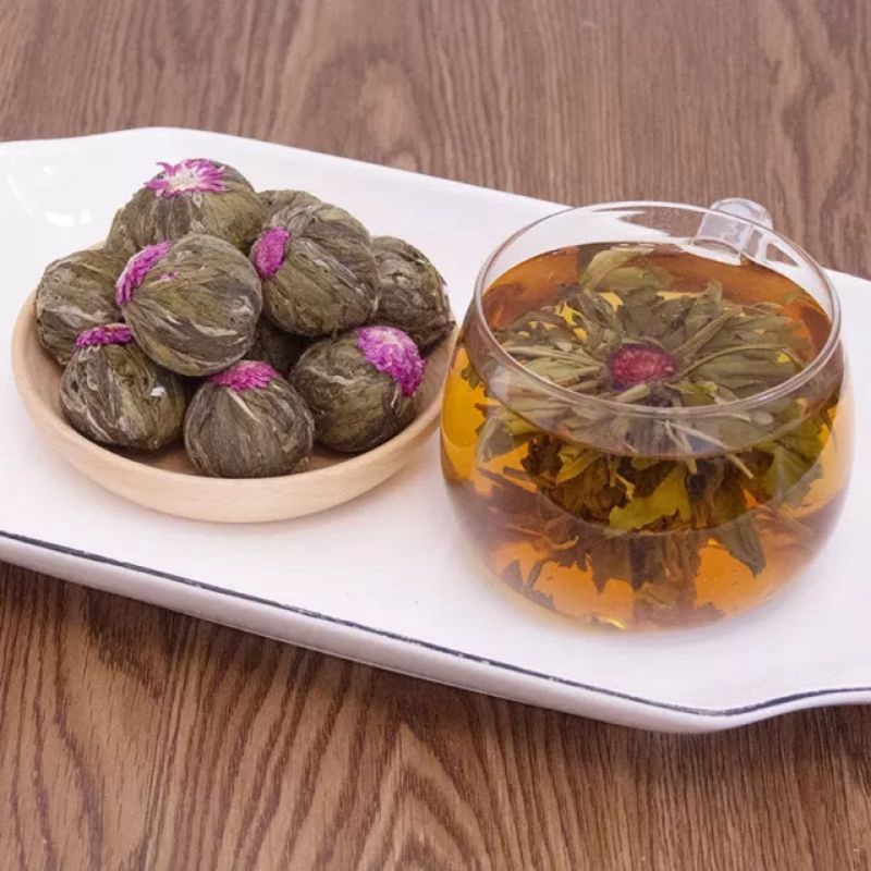 

DISKON BESAR Blooming Tea Globe Amaranth Teh Bunga Mekar Globe Amaranth Tanpa Kemasan