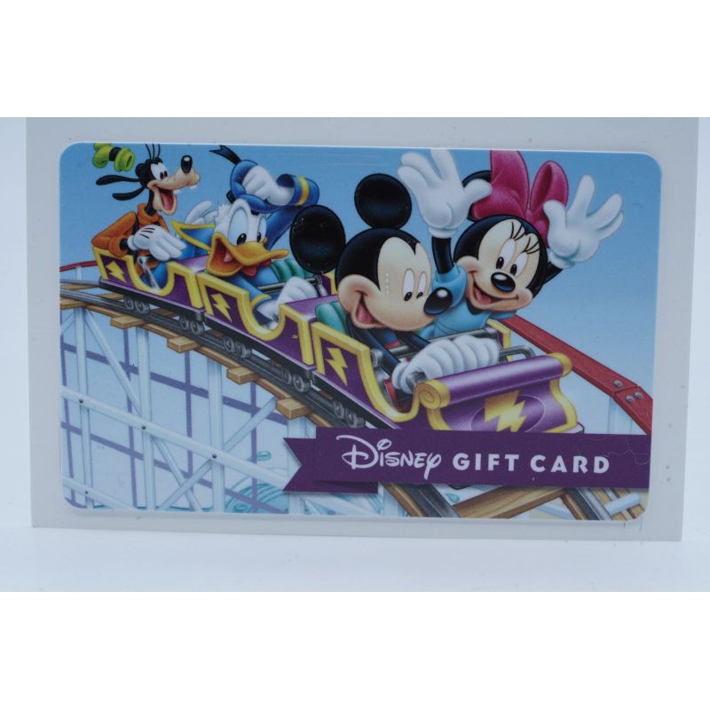 Mickey Minnie Mouse Roller Coaster Disneyland Disney Gift Card Collection Kartu Koleksi