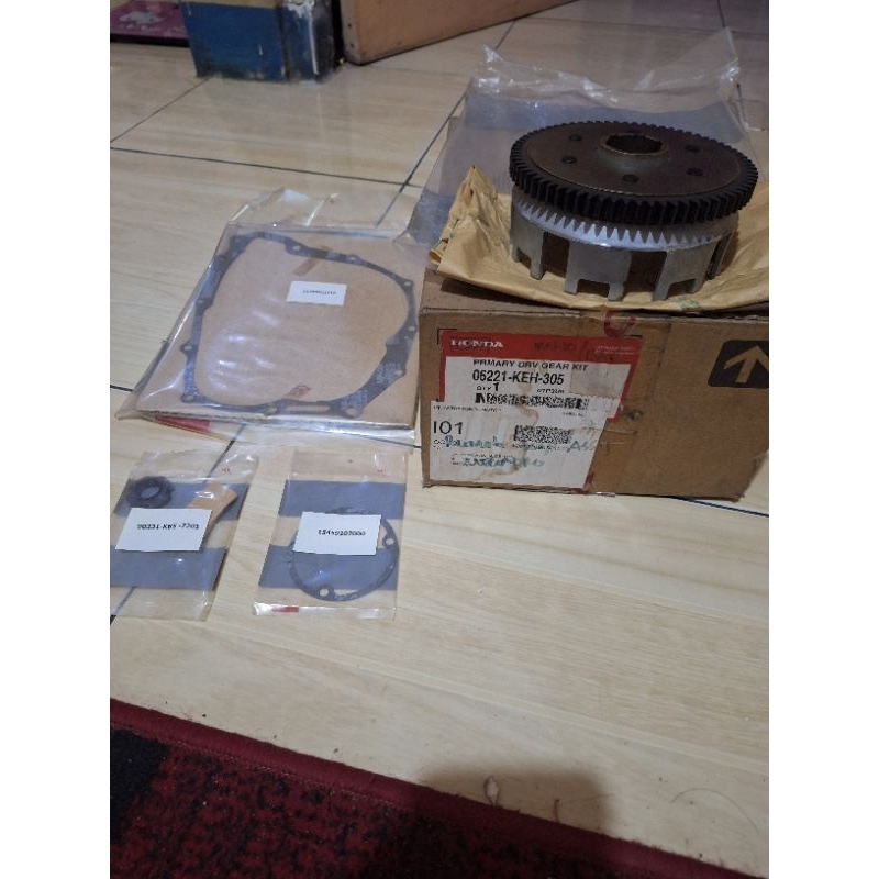 house kopling megapro rumah kopling megapro original ahm honda stok lama 06221-keh-305 rumkop set me