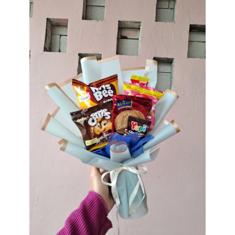 

buket snack/hadiah wisuda/buket makanan