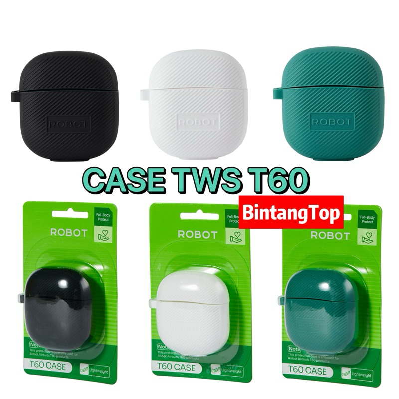 CASE TWS T60 / Case airbuds TWS ROBOT T60 ORIGINAL