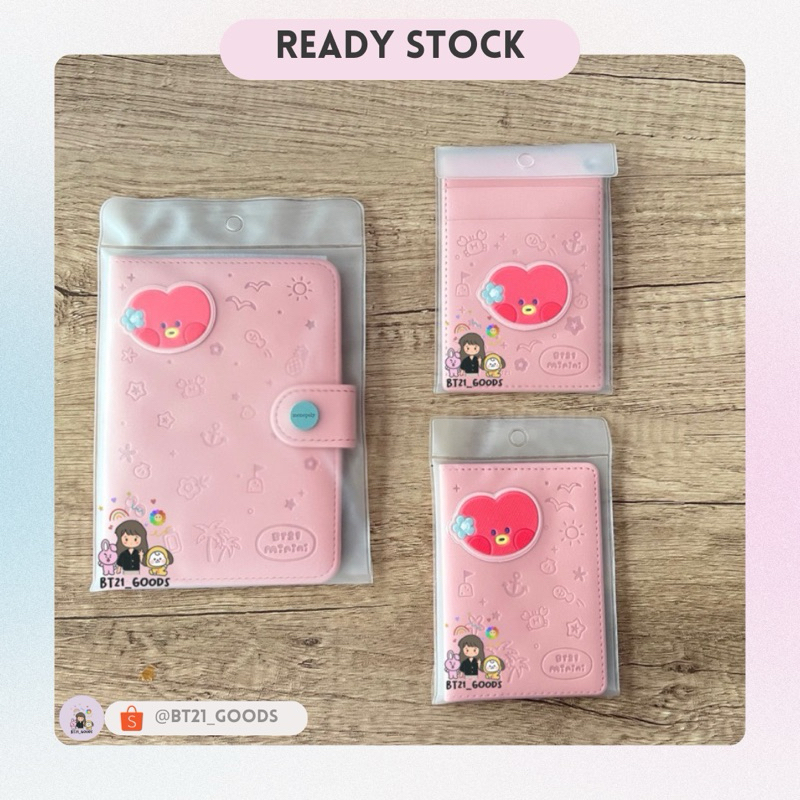 [ READY INA ] BT21 MININI CARD CASE & CARD HOLDER TATA