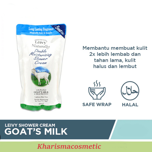 Leivy Naturally Double Moisturising Shower Cream