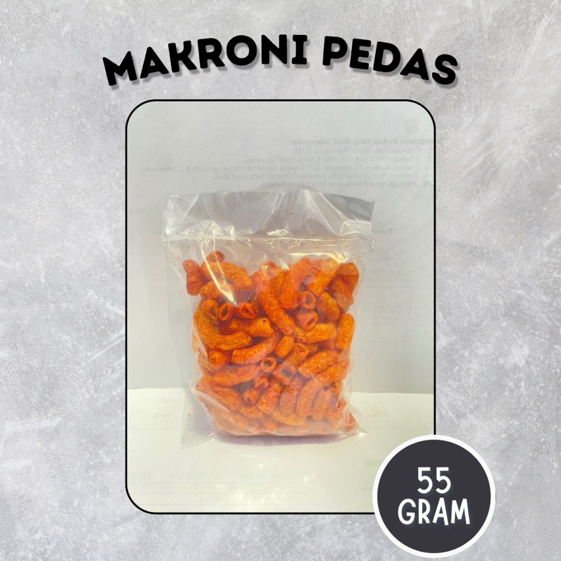 

[CAMILAN SERBA 2.000] Makroni Pedas Kemasan 55 Gram