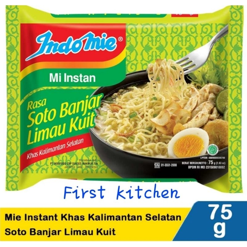 

INDOMIE Rasa Soto Banjar Limau Kuit 75 gr