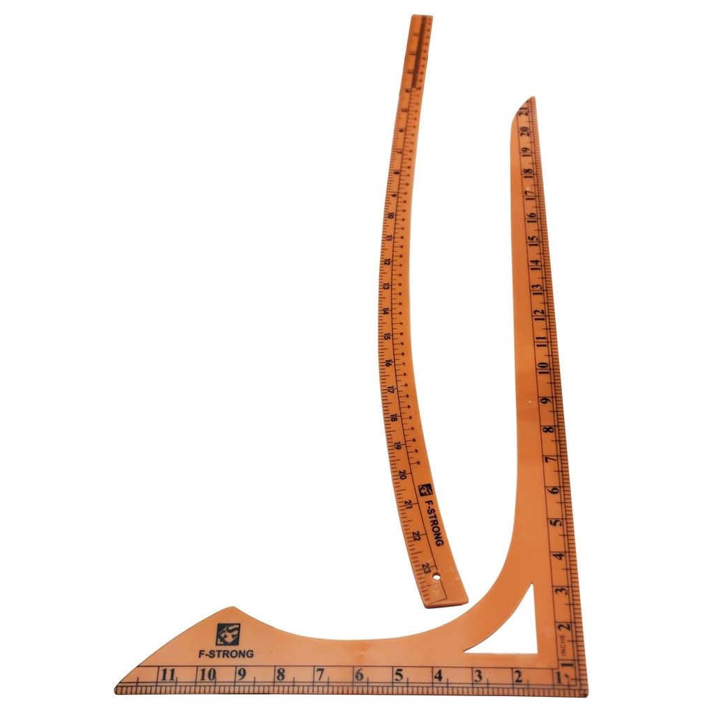 

Penggaris Pola Panjang 1 set 2pcs u K3H2