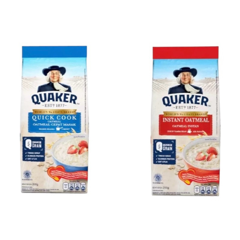 

QUAKER OATMEAL 200 GR