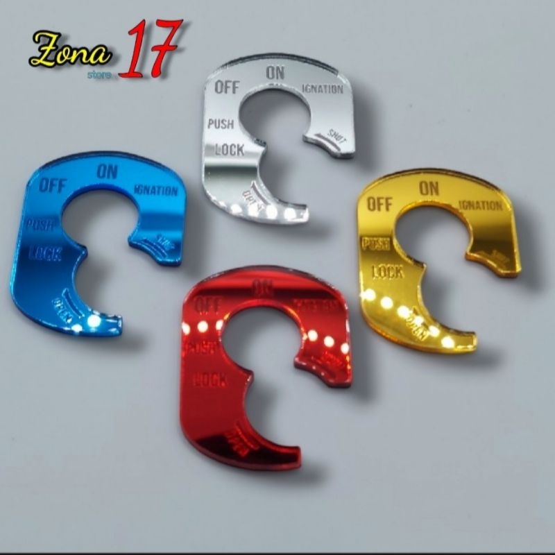 emblem akrilik kunci kontak beat new scoopy old beat karbu beat fi vario 110 karbu