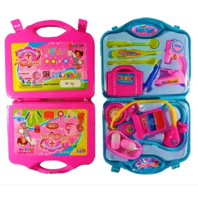 promo mainan tas dokter dokteran anak termurah mainan koper dokteran dan koper boneka termurah (bisa