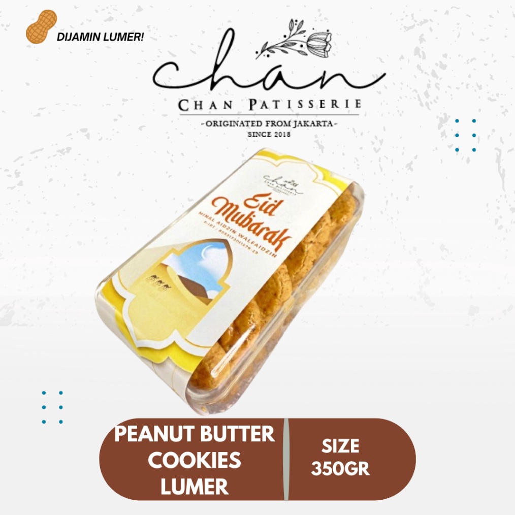 

BONANZA Peanut Butter Cookies Melted Kue Kacang Cookies Terenak