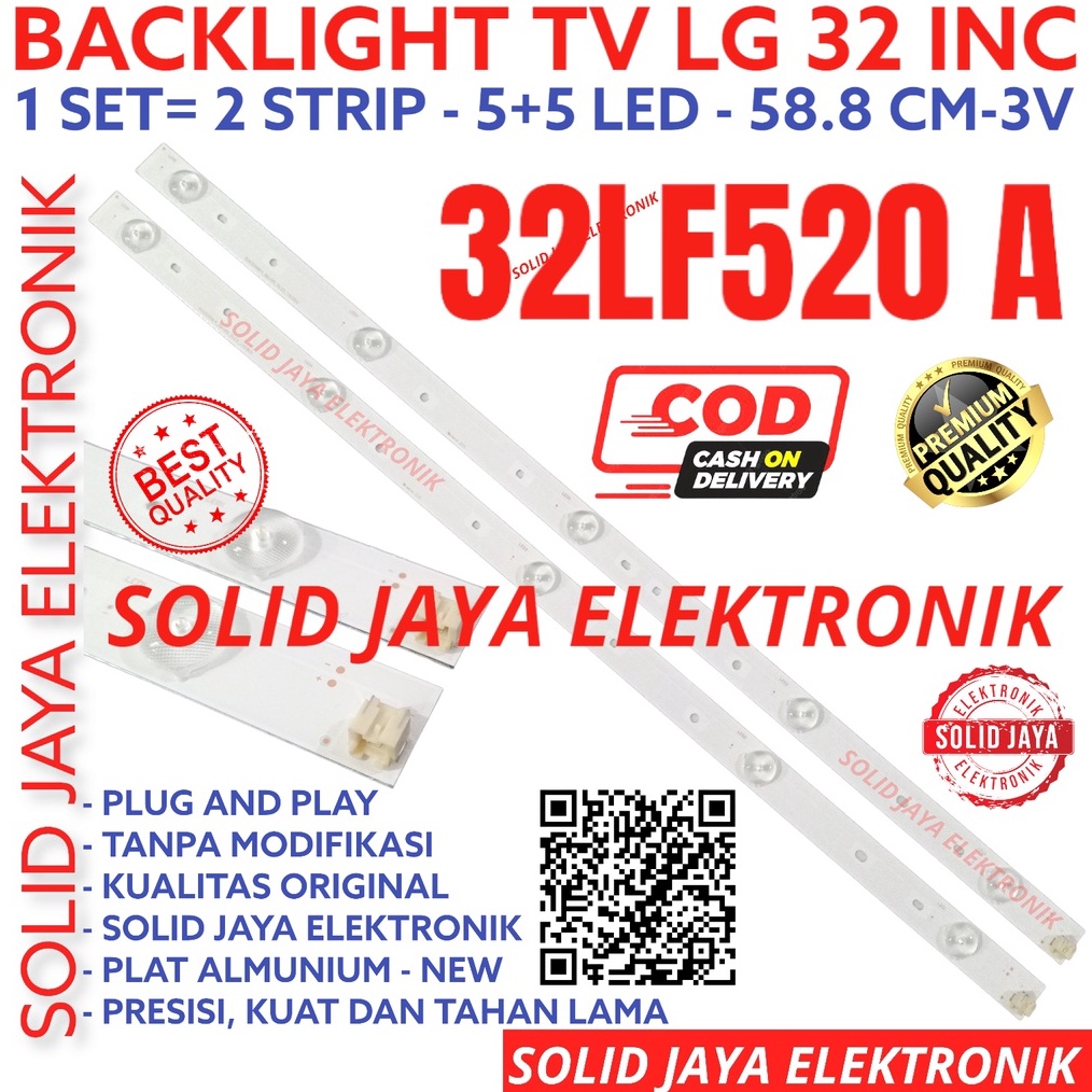 BACKLIGHT TV LED LG 32 INC 32LF52 32LF52A A 32LF LAMPU BL 5K 5K 3V LAMPU BL LED 32LF 52 52A LG 32INC