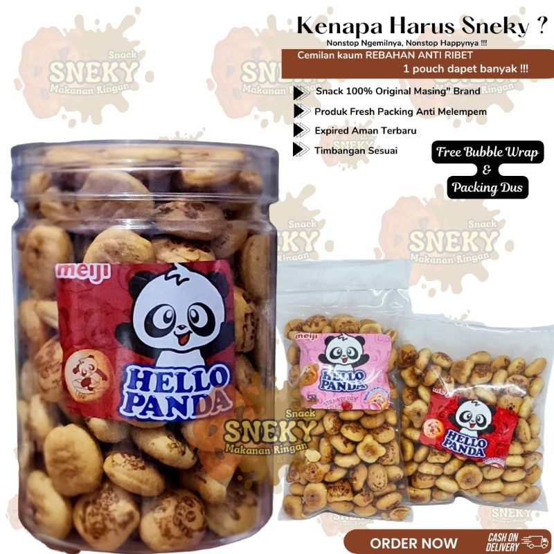 

Hello Panda Snack Kiloan Cemilan Biskuit Murah