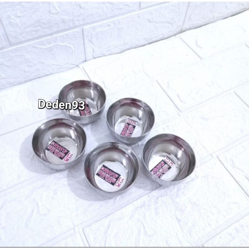 Rosh Bowl JK WATI Mangkuk Mini Sambal Saus Cetakan Kue Mangkok Cucing Stainless • JK WATI BOWL