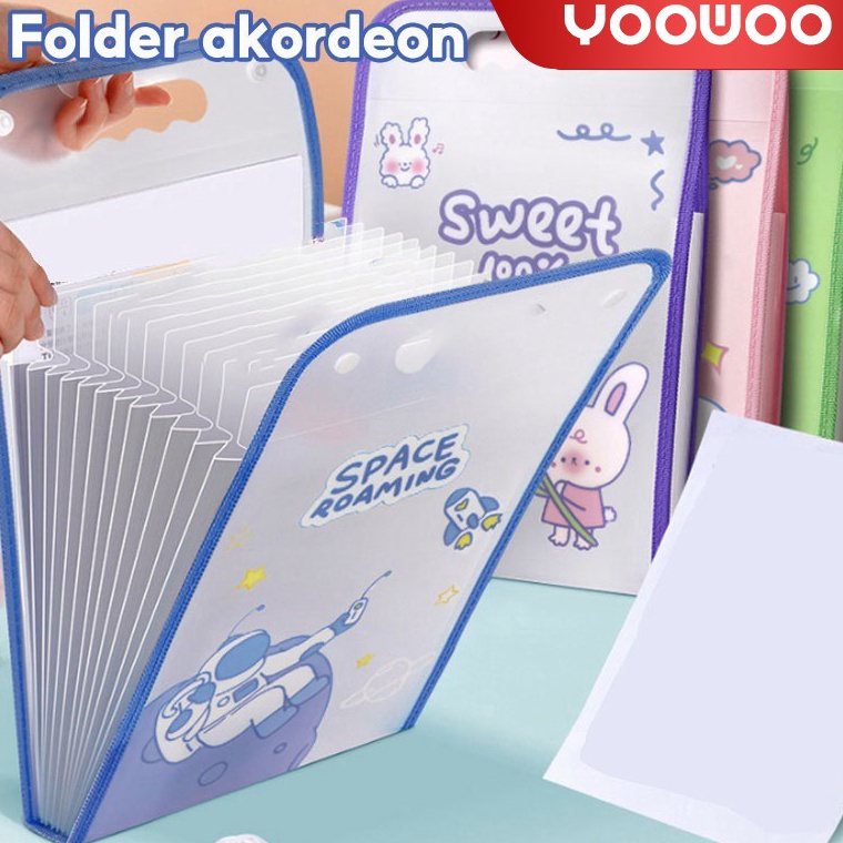 

File Organizer penyimpanan berkas folder portable tempat kertas ujian h Z2J6