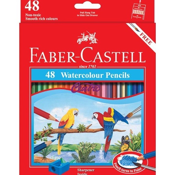 

KODE Q65J Pensil 48 Warna Faber Castel WaterColour
