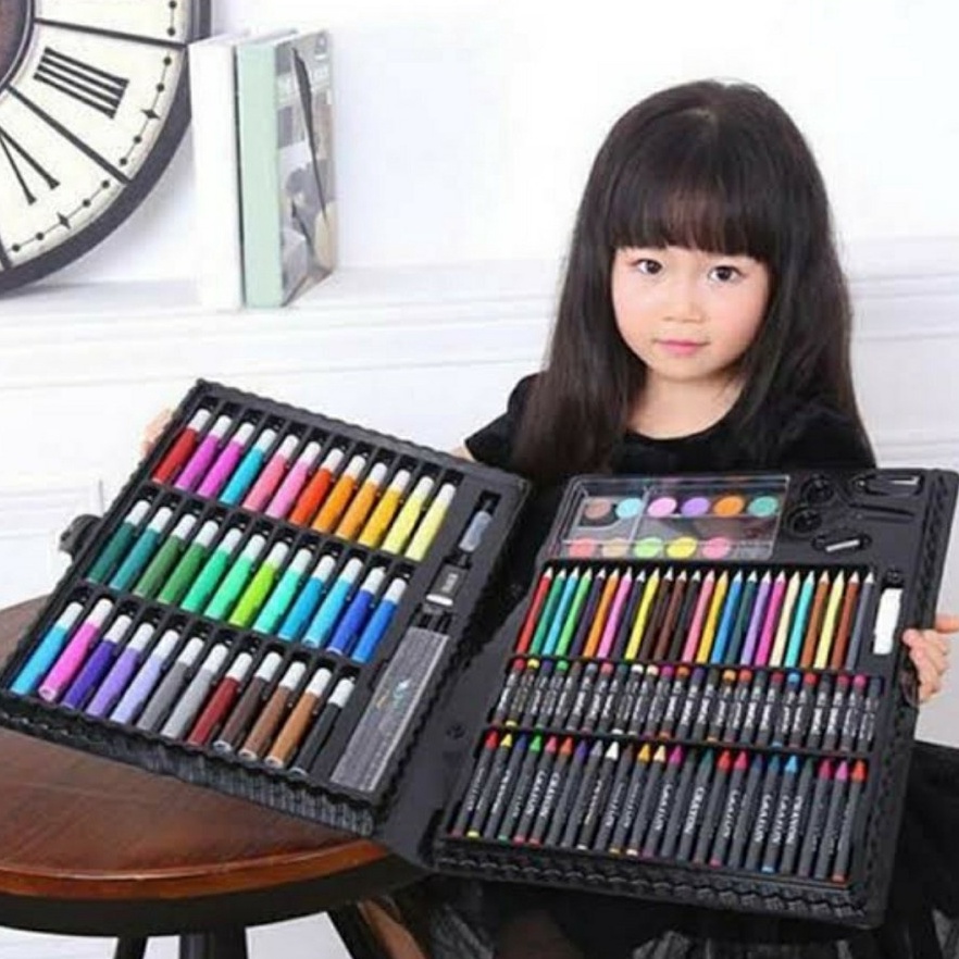 

KODE W95N COD PP88 PENSIL WARNA SET CRAYON COLOURING SET ART