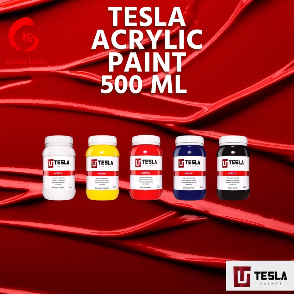 

Tesla Paints Acrylic Paints Cat Akrilik 5ml i UK9