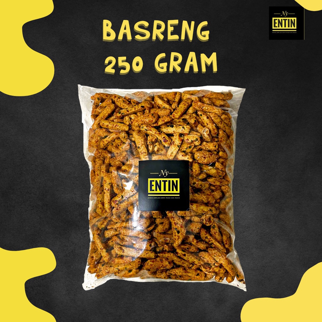 

TERMURAH BASO GORENG BASRENG 25gr ORIGINAL MANTAP PEDAS GURIH MANTAP by NyEntin