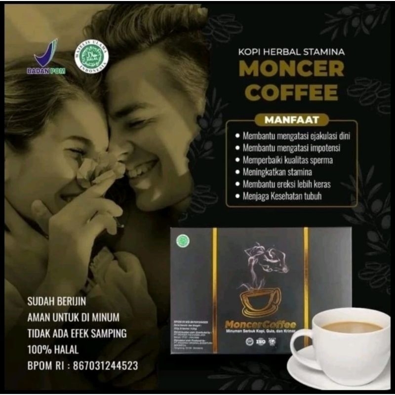 

MNCR COFFEE - Kopi Herbal Pria Dewasa Halal dan Sudah BPOM dari PT. AOBI Bergaransi