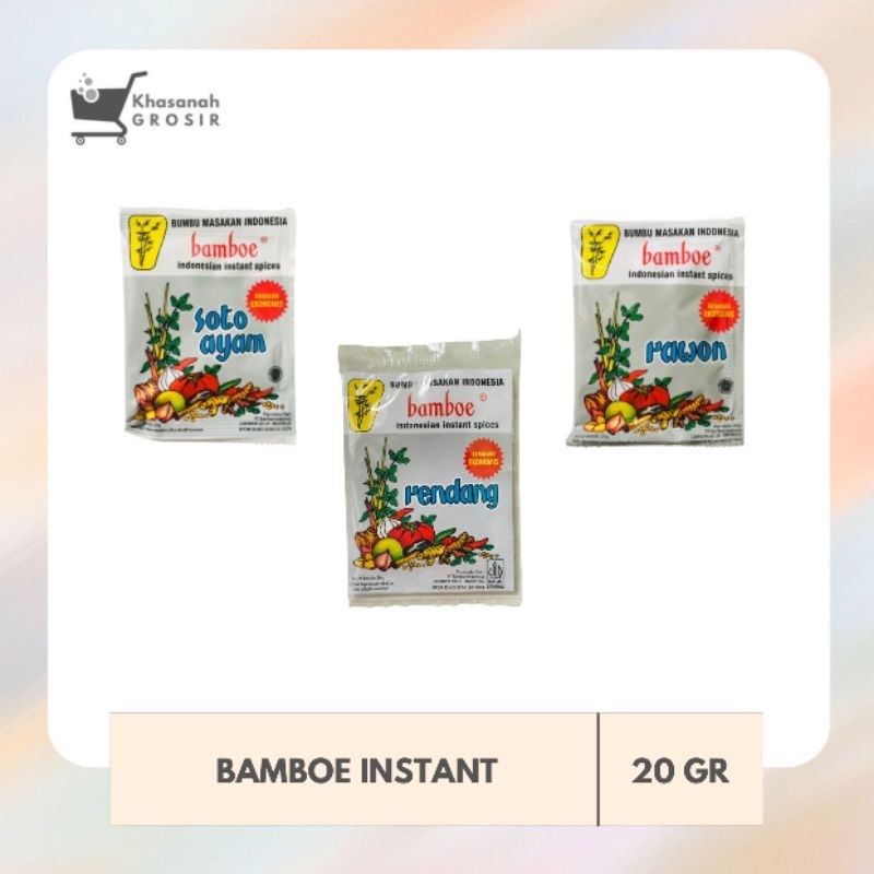 

[KG] Bamboe Bumbu Instant 20 gr