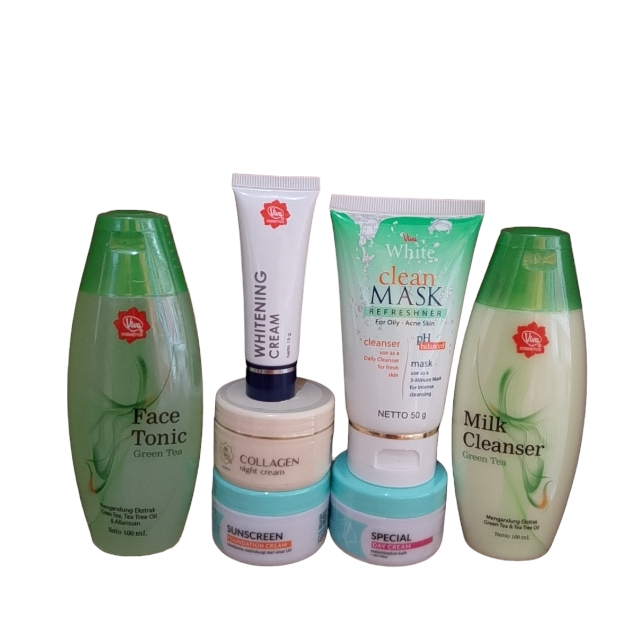 SHVA. Viva Paket Anti Flek Noda Hitam Paket Flek Glowing Serum Viva Paket Perawatan Skincare Serum