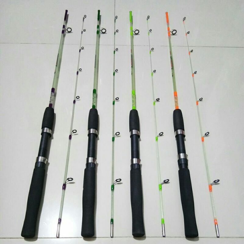 Joran Spinning Next Genkei Spin | Stik Pancing Udang Lentur Murah Handle Full Eva