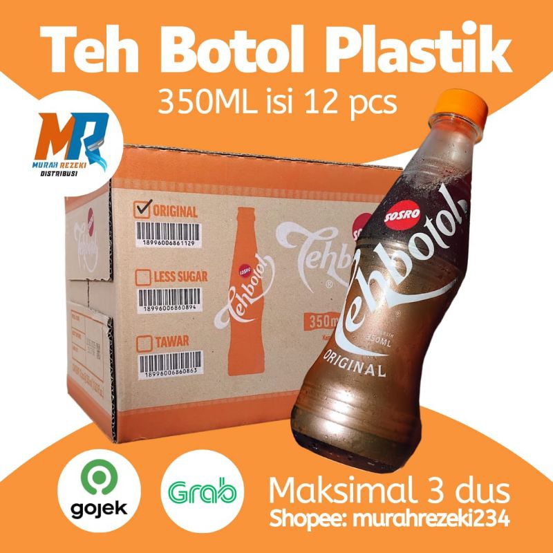 

teh botol 350ml isi 12 pcs