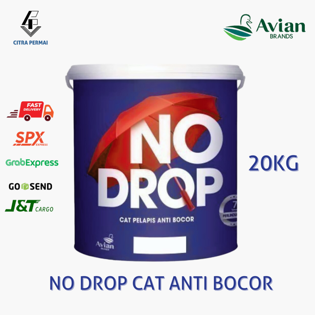 CAT NO DROP ANTI BOCOR 20KG / CAT WATERPROOF NO DROP /  CAT ANTI BOCOR