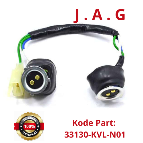 Socket Comp Headlight (Kabel Socket Lampu) 33130-KVL-N01 – Supra X 125