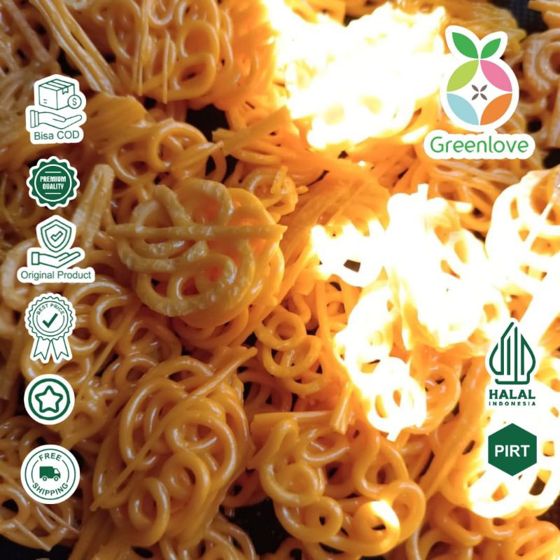 

krupuk bawang mini / krupuk mawar / krupuk seblak / krupuk oren