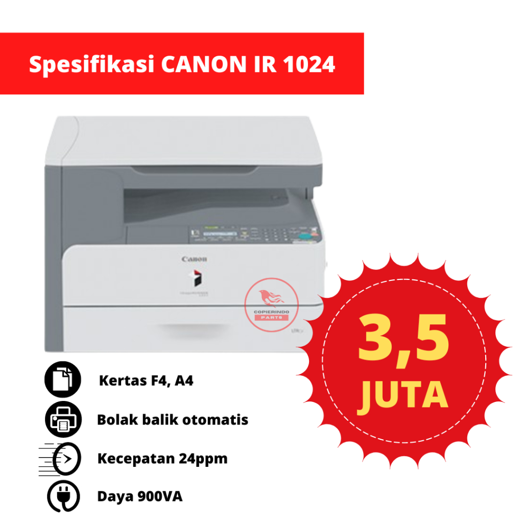 MESIN FOTOCOPY MINI CANON IR 1024