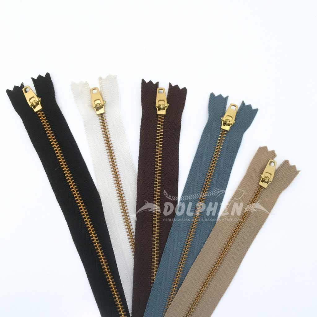 [Per Pcs] Resleting Jeans MGC-32 5 dan 7 Inch YKK Rit / Ritsleting Levis