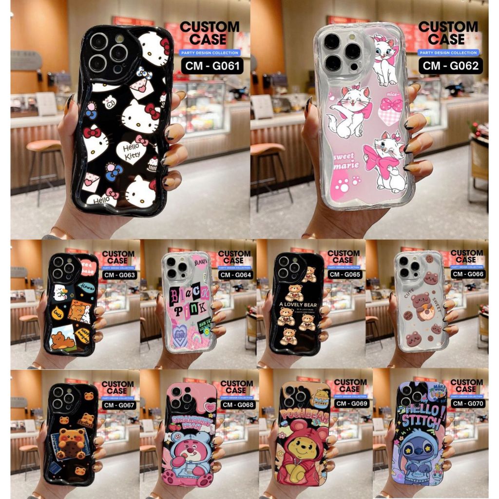VIVO Y18/Y28/Y38/V25/V25E/V25 PRO/V23/V23E/V21E CASE MOTIF KODE CM G061-G070 VENUS ACC