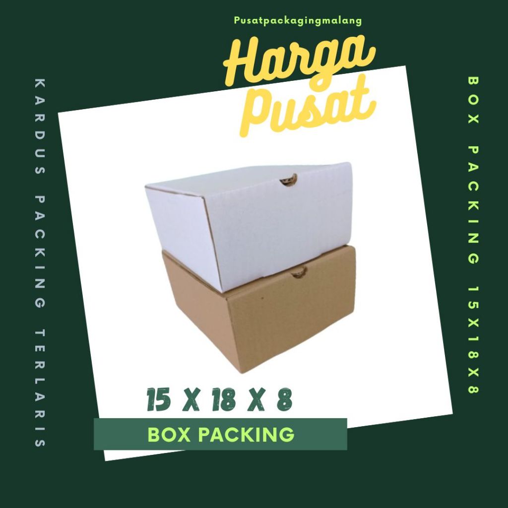 

Kardus 15x18x8 LD Box Madu Packing Hampers Kotak Kemasan Box Souvenir Karton Sparepart Minyak Wangi Aksesoris