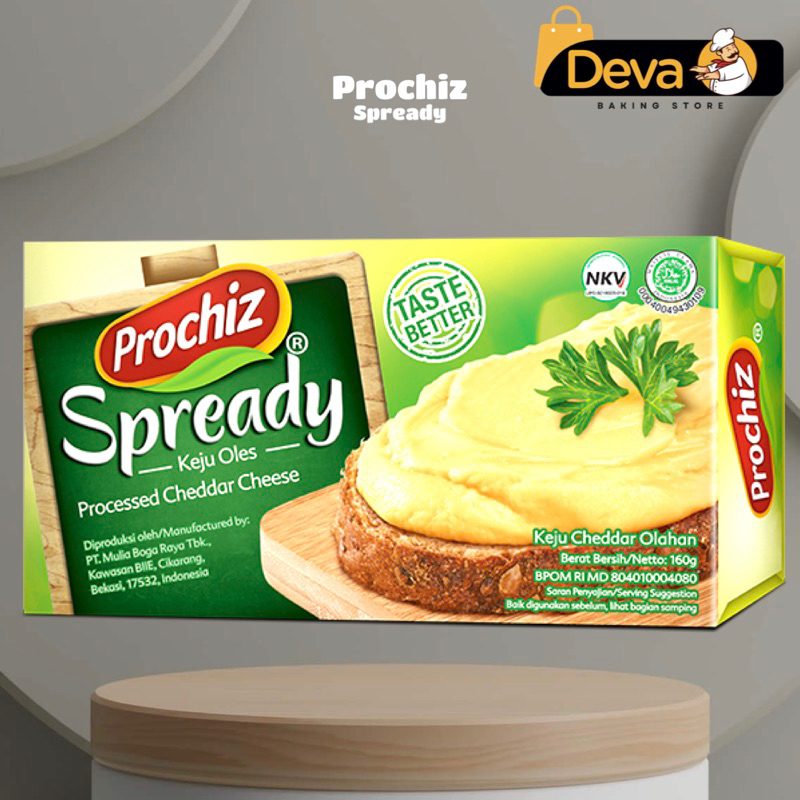 

Prochiz Spready - Prochiz Keju Oles 160gr