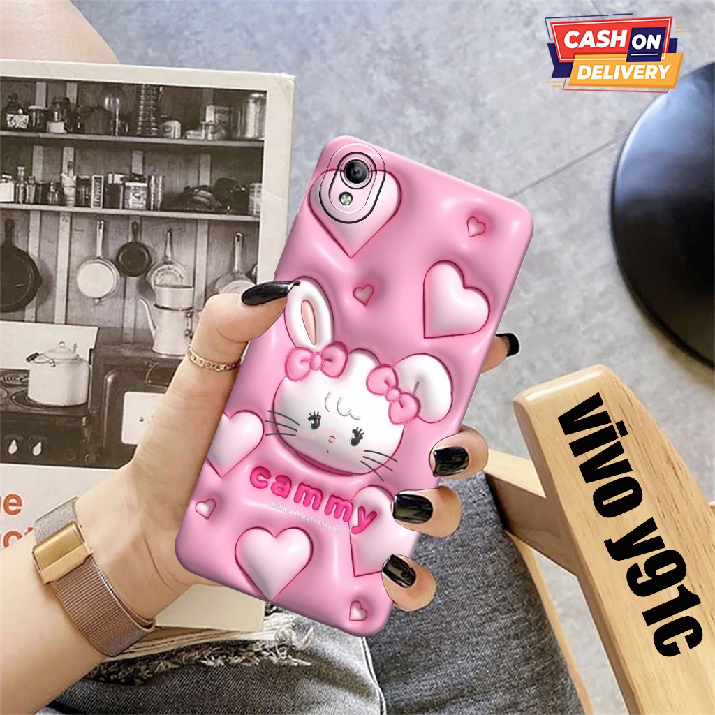 VIVO Y91C  - Softcase VIVO Y91C - Case Pro Camera VIVO Y91C - KARTUN Case - Casing Hp VIVO Y91C - Ca
