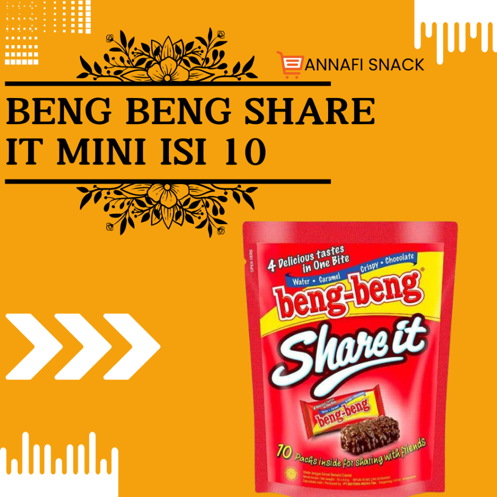 

BENG BENG SHARE IT MINI // WAFER CARAMEL CRISPY CHOCOLATE